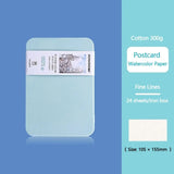 AOOKMIYA High Quality A6 Rough-grained Watercolor Paper Cotton Travel Postcard Tin Box Artist Portable Sketch Supplies  AOOKMIYA.COM