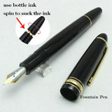 Limited Edition Msk-163 Ultra Matte Black MB Rollerball High Quality Gel Ballpoint Fountain Pens Office School Serial Number