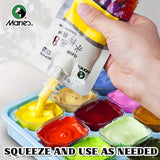 AOOKMIYA Marie's 1pc 100ml/3.38oz Gouache Paints,Rich Color,Highly Strong Coverage for Paper,Canvas,Wood Painting for Adults,Students