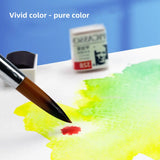 Artists Solid Watercolor Pigments Picasso Tubular Color Block Beginners Hand Painting Materials Art Students Sketching Supplies
