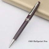 Limited Edition Msk-163 Ultra Matte Black MB Rollerball High Quality Gel Ballpoint Fountain Pens Office School Serial Number