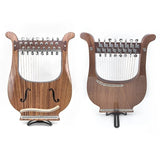 AOOKMIYA harp customizable Veneer solid wood lyre 16-string small 19-string lira  lyre portable niche musical instruments wholesale AOOKMIYA.COM