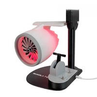 AOOKMIYA ART+ Creative Gifts Nikola Aviation turbofan modeling fan spray humidifier luminous creative ornament gift