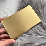AOOKMIYA Brass TN Magnetic Watercolor Box Empty Watercolor Palette Portable Travel Paint Tray Color Palette Beginner Art Supplies