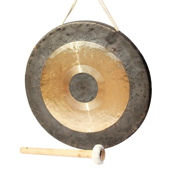 AOOKMIYA Percussion Musical Instruments Musical Instrument Crotalos Copper Gong Pure 60CM80cm Loud Copper Gong Meditation Accessories AOOKMIYA.COM