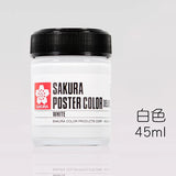 AOOKMIYA Japanese SAKURA Gouache Paint 30ml Calligraphy Copy Spring Festival Couplets Silver Powder Chinese Gold Powder Degumming Gouache  AOOKMIYA.COM