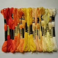 AOOKMIYA CXC threads  Choose Any Color And Quantity Similar DMC Floss Embroidery Thread Floss / Cross Stitch Yarn Thread Floss
