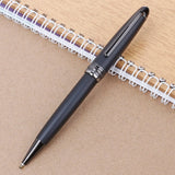 Quality M B 163 Black Ballpoint Rollerball Pen Platinum Coated Metal Ultra Black White Gel Pen for Writing