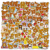 100PCS Stickers Cute Cinnamoroll Kuromi My Melody Sticker For Laptop Phone Case Girls Sanrio My Melody Anime Stickers