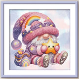 AOOKMIYA 11CT Printed On Canvas Room Cross Stitch DIY Set Chinese Counted Pattern Kit Home Needlework Embroidery