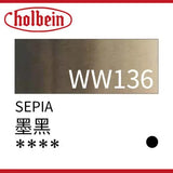 AOOKMIYA Holbein Original Artist-grade Watercolor Paint 60ml Large Tube with Transparent Aquarelle Artist's Painting Art Supplies