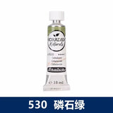 Schincke 2024 New Color Artist's Organic Nature Series Tubular Watercolor Pigment Good Diffusivity Stable Color  Water Colours
