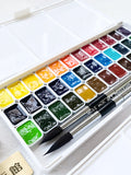 AOOKMIYA M.Graham Artist Watercolor Solid Set 24/36/48 Colors 1ml Portable Palette Beginner Art Student MG Painting Supplies Art Supplies  AOOKMIYA.COM