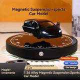 AOOKMIYA ART+ Creative Gifts Magnetic Levitating Car Ornament, Creative Auto Spinning Model, Modern Home Décor, Perfect Gift for Car Enthusiasts Kids and Men