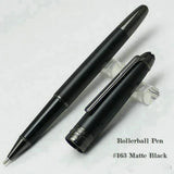 Limited Edition Msk-163 Ultra Matte Black MB Rollerball High Quality Gel Ballpoint Fountain Pens Office School Serial Number