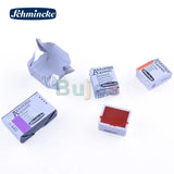 SCHMINCKE College Level Solid Watercolor, 24 Colors, Solid Watercolor Pigment Half pan, Single Piece Optional