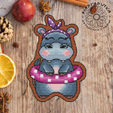 AOOKMIYA Plastic aida Cross Stitch Kit Package Needlework Counted Cross-Stitching Kits Embroidery refrigerator magnet animals styles