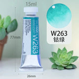 AOOKMIYA Japan Holbein Artist Transparent Watercolor Paint 15ml/0.5oz Tube Student/artist Professional Painting Art Supplies