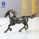 Crystal Dog Figurine for Birthday Gifts Chinese Zodiac Animal Art Craft Lucky Fortune Desktop Decor for Home Office Display