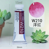AOOKMIYA Japan Holbein Artist Transparent Watercolor Paint 15ml/0.5oz Tube Student/artist Professional Painting Art Supplies