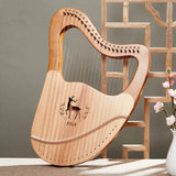AOOKMIYA Lyre Harp Mahogany Portable Harps Professional Stringed Instruments Miniature Harpa Musical Instrument Beginners Children Gift AOOKMIYA.COM