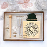Tuning Fork Set 4096Hz Crystal Demagnetization Sound Therapy Tuning Forks Healing Yoga Meditation Percussion Instruments