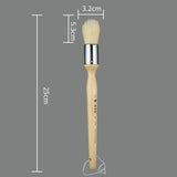 Thickened Oil Painting Brush Large Oil Brush with Pig Bristle Acrylic Paintbrush  Oil Painting Brush Round Head Brush Brushes