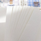 Square Handbook Sub-Grid Coil Notebook Memorial Book Planner Diary Elementary School Student Gift