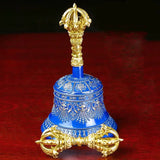 AOOKMIYA Copper Tibetan Bell Yoga Meditation Accessories Sound Therapy Landscape Bells Pestle Healing Musical Percussion Instruments AOOKMIYA.COM