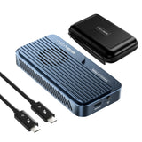 Acasis 80Gbps Thunderbolt 5 SSD Enclosure with Fan Cooling, JHL9480/RTL9210Chip for TB3/4/5 & USB4/3.2 Gen2, M.2 NVMe for Mac/PC