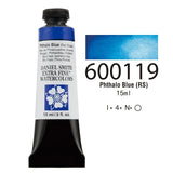 American DANIEL SMITH Series1 Natural Mineral Extra Fine Watercolor Piant 15ml Tubes Painting Acuarelas Artists Drawing Supplies