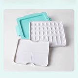 AOOKMIYA 36-grid Multifunctional Palette Sealed and Moisturizing Three-in-one Watercolor Palette Box Art Student Painting Supplies