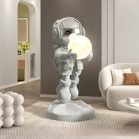 AOOKMIYA ART+ Creative Gifts Resin Modern Simple Large Living Room Sculptures Astronaut Moulding Creative Sculptures Decoration Crafts Room Decorations