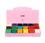18/24 Color Professional Gouache Watercolor Paints Set 30ml Watercolor Drawing Tools Jelly Gouache Paint Art Supplies for Artist