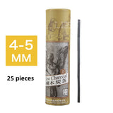 Cotton Willow Charcoal Strips Chinese Painting Sketching Painting Sketching Charcoal Pen Fine Art Charcoal Pen  Art Supplies