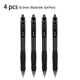 Deli 4/8pcs 0.5mm Black/Red/Blue Ink Gel Pen Signing Pen School Student Supplies Stationery Office Supplies Gift