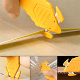 AOOKMIYA Japan OLFA Safety Unpacking Utility Knife Portable Cutting Knife Unpacking Unpacking Cutting Paper Cutter Hidden Blade