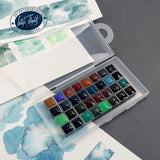 AOOKMIYA White Night Precipitation Color 32 Color Watercolor Paint Packing 0.5/1ML Master Level Layered New Color Artist Art Supplies