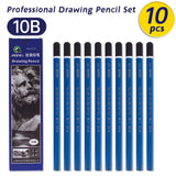 AOOKMIYA 12pcs Marie's Professional Pencil Set for Draw Sketch Layering & Shading ,Art Graphite Supplies for Adults Beginners & Artists