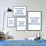 Customiz Wedding Photos Prints Your Family Photo on Canvas Poster Personalise Custom Canvas Paintings Livingroom Wall Home Decor