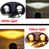 Automobile parts 2pcs Fog Lights Headlight For Nissan Qashqai J11 J11_ Closed Off-Road Vehicle 2013- Clear Lens Front Bumper Car LED Fog Lamp