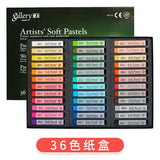 Mungyo Gallery Soft Pastel Squares Chalk 24/36/48 Colors for Art Painting, Drawing, Blending, Oil Crayons Pastels Art Supplies