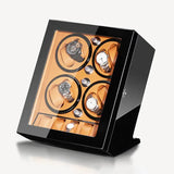 Luxury 8 Slots Watch Winders Automatic Rotator Motor Mechanical Wrist Watches Winding Device 5 Epitopes Men Watch Storage Boxes