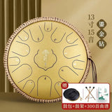 AOOKMIYA 13-inch Steel Tongue Drum Sound Therapy 14-inch C Key Handpan Drum Adult Beginners Meditation Yoga Percussion Instruments AOOKMIYA.COM