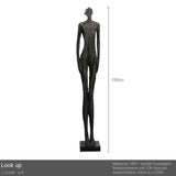 Hotel Lobby Large Figure Floor Ornaments Sales Office Model Room Window Abstract Art Soft Decoration Sculpture