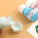 AOOKMIYA 30ml/bottle Watercolor Painting Blank Glue Pigskin Wipe Silicone Pen Blank Masking Fluid Art Student Painting Art Supplies