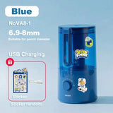 AOOKMIYA Deli Automatic Electric Pencil Sharpener for Children Colored Pencil Sharpner Machine Office School Stationery Pencil Knife