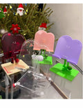 Mobile Phone Holder IPad Tablet Holder Acrylic Material  Creative Folding and Lifting  A Must-have for Lazy People