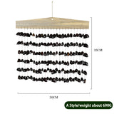 Natural Fruit Shell Sound Beam Sound Healing Yoga Meditation Seed Shell Plant Fruit Wind Chimes Outdoor Percussion Instruments