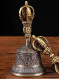 Multi Caliber Nepal Bells Diatonics Tibetan Bronze Bells Musical Instruments Music Toys Child Hand Bells Master Taps Crafts